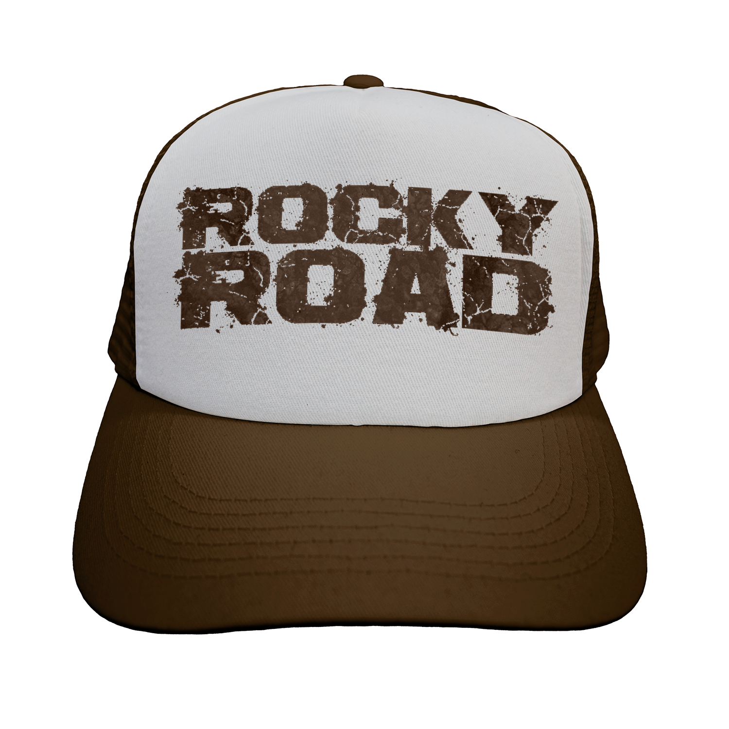 Rocky Road Trucker Hat Brown